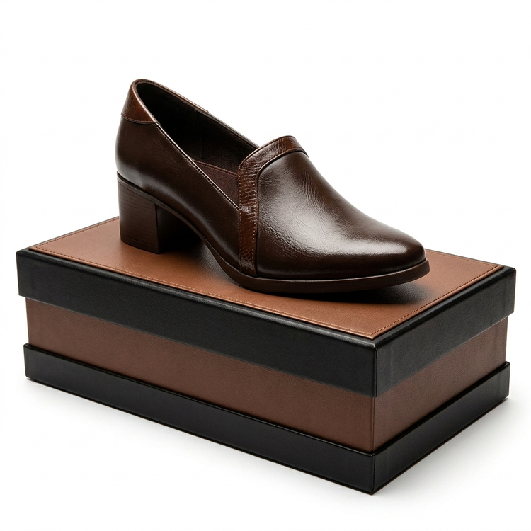کفش زنانه طبی اداری PU مدل ساده