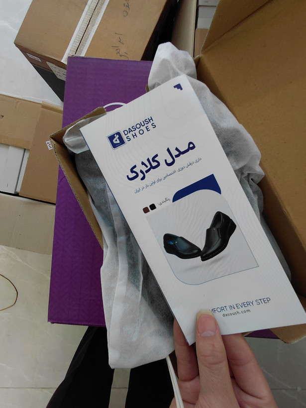 کفش طبی زنانه تمام چرم طبیعی داسوش تبریز مدل کلارک